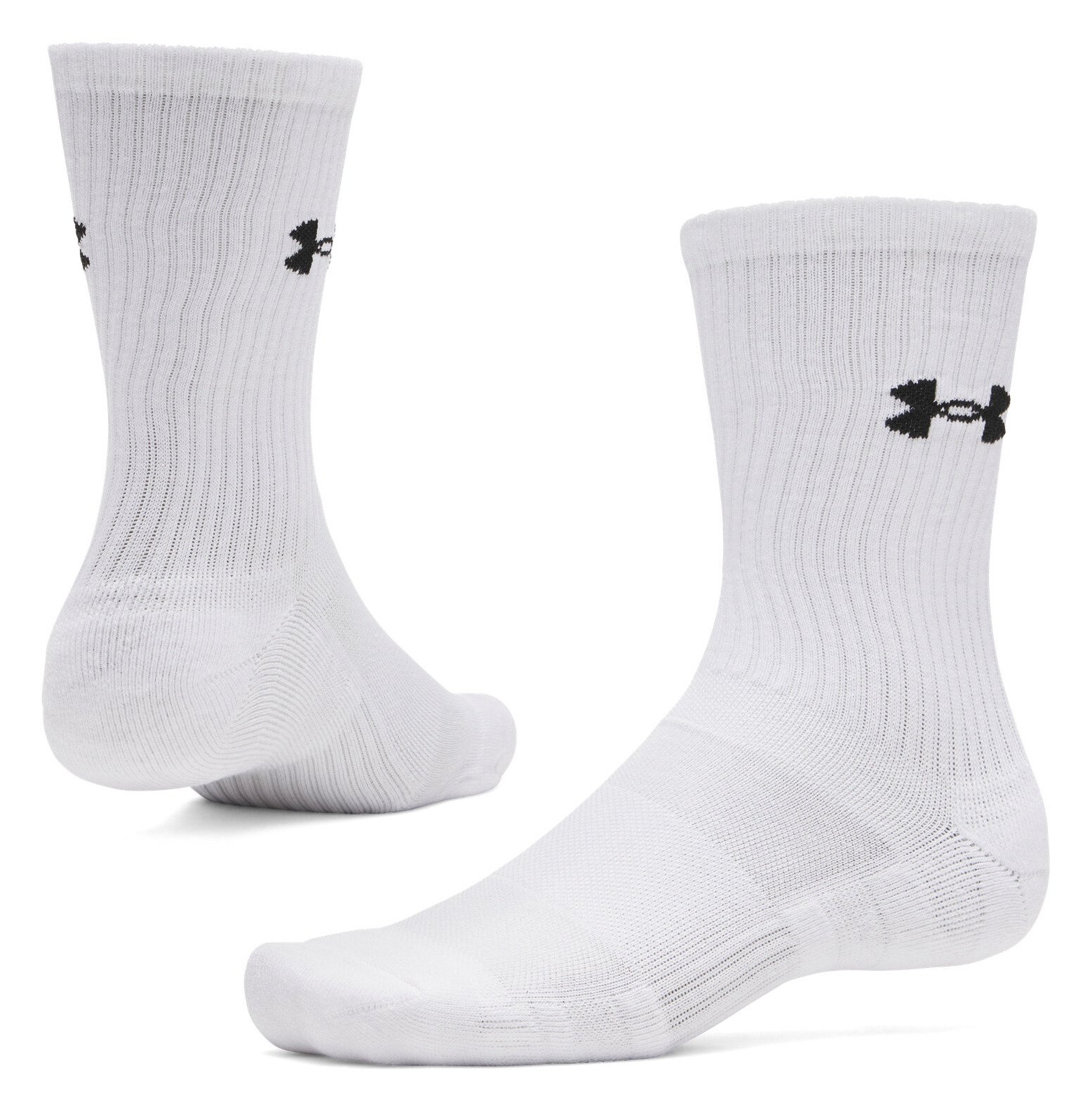 Under Armour UA Performance Cotton unisex ponožky (3 pack), biele