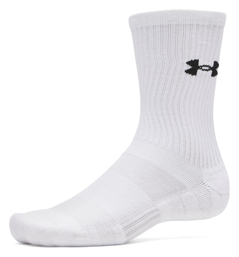 Under Armour UA Performance Cotton unisex ponožky (3 pack), biele