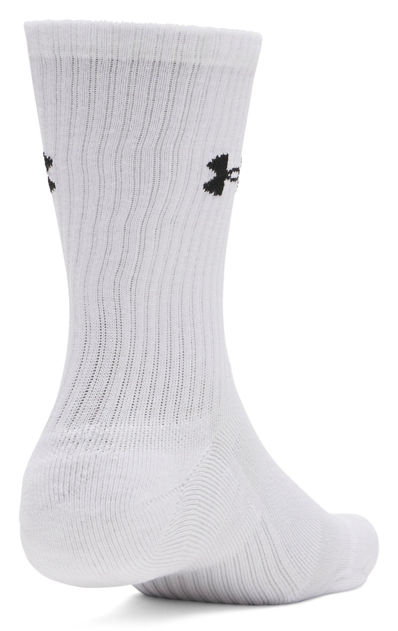 Under Armour UA Performance Cotton unisex ponožky (3 pack), biele