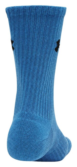 Under Armour UA Performance Cotton unisex ponožky (3 pack), aegean blue