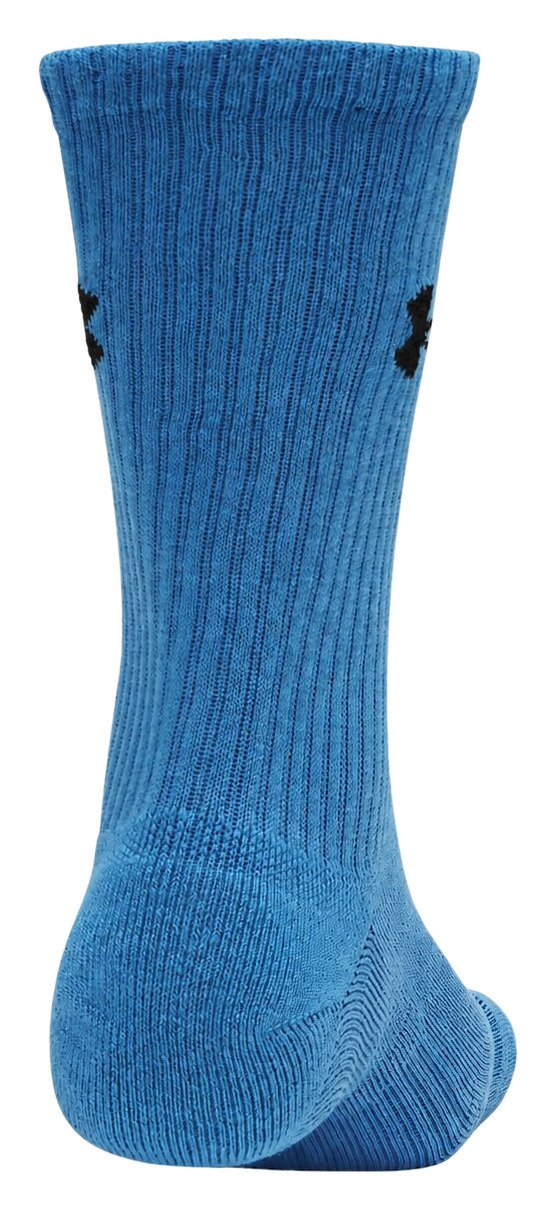 Under Armour UA Performance Cotton unisex ponožky (3 pack), aegean blue