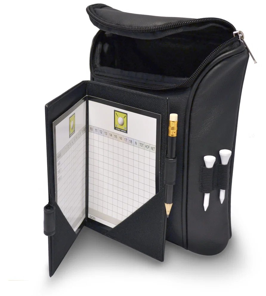 Longridge Accessory Bag With Scorecard, čierna