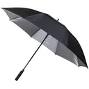Longridge 62" Windproof UV dáždnik, čierny