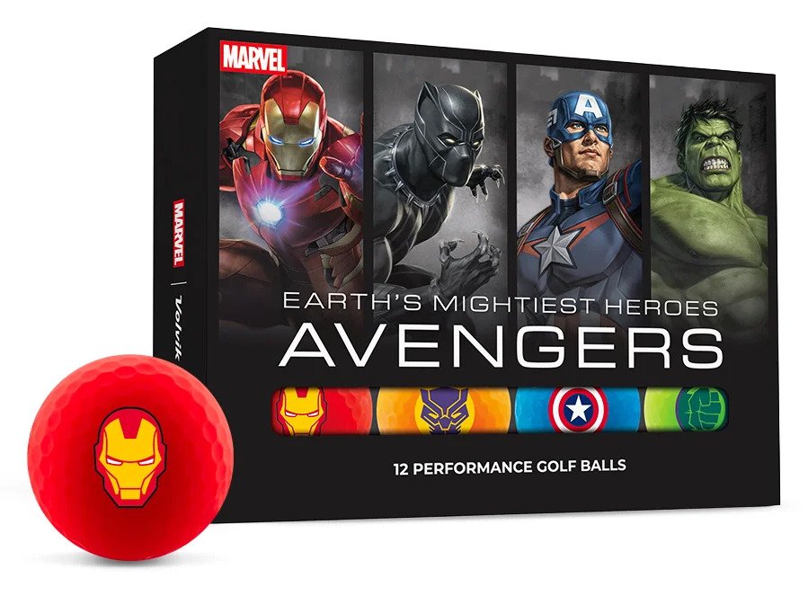 Volvik Vimat Avengers golfové loptičky (12 ks)