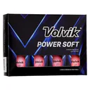 Volvik POWER Soft golfové loptičky (12 ks), ružové