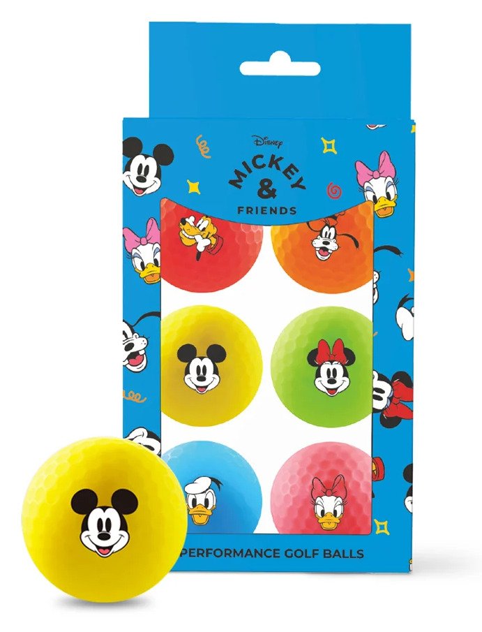 Volvik Mickey and Friends golfové loptičky (6 ks)