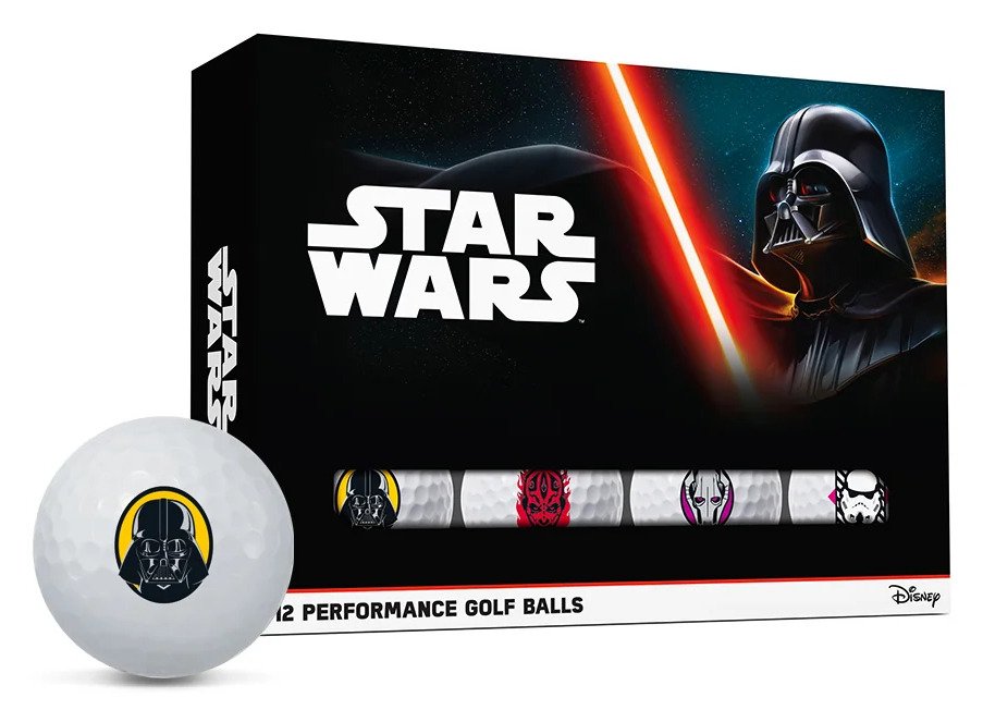 Volvik Power Soft Star Wars Dark Side golfové loptičky (12 ks)