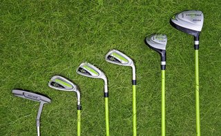 Longridge Challenger juniorský golfový set, oceľ/grafit
