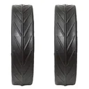 JuCad Tyres for REAR Wheels (2 pneumatiky pre zadné kolieska JuCad), čierne