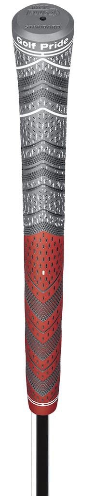 Golf Pride MultiCompound Cord Plus4 grip, STANDARD, červená