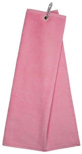 Longridge Blank Luxury Three Fold golfový uterák, ružová