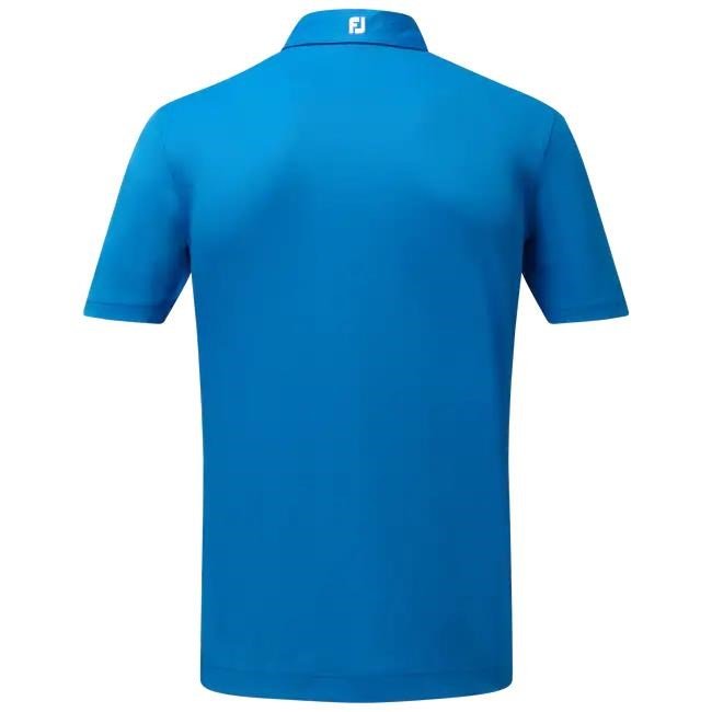 FootJoy Stretch Pique Solid pánske polo, kobaltovo modré