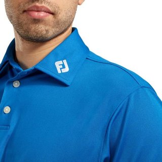 FootJoy Stretch Pique Solid pánske polo, kobaltovo modré