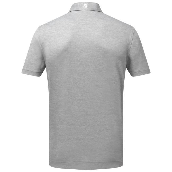 FootJoy Stretch Pique Solid pánske polo, heather grey