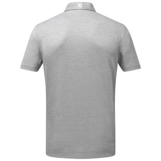 FootJoy Stretch Pique Solid pánske polo, heather grey