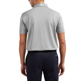 FootJoy Stretch Pique Solid pánske polo, heather grey