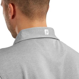FootJoy Stretch Pique Solid pánske polo, heather grey
