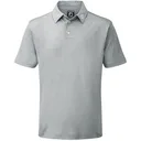 FootJoy Stretch Pique Solid pánske polo, heather grey