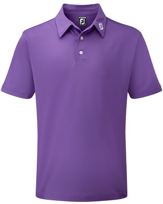 FootJoy Stretch Pique Solid pánske polo, fialové