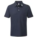 FootJoy Stretch Pique Solid pánske polo, navy