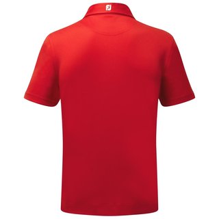FootJoy Stretch Pique Solid pánske polo, červené