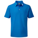 FootJoy Stretch Pique Solid detské polo, cobalt