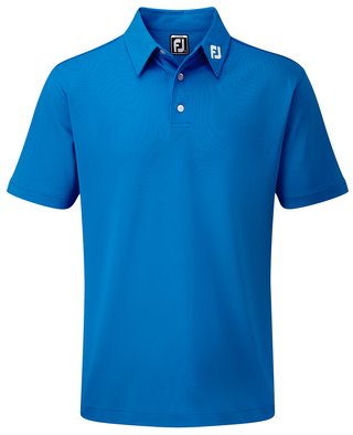 FootJoy Stretch Pique Solid detské polo, cobalt