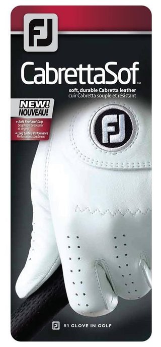 FootJoy CabrettaSof dámska golfová rukavica, biela