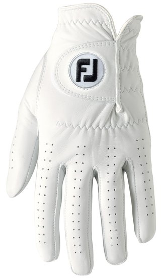 Footjoy FootJoy CabrettaSof Cadet Pearl pánska golfová rukavica, biela