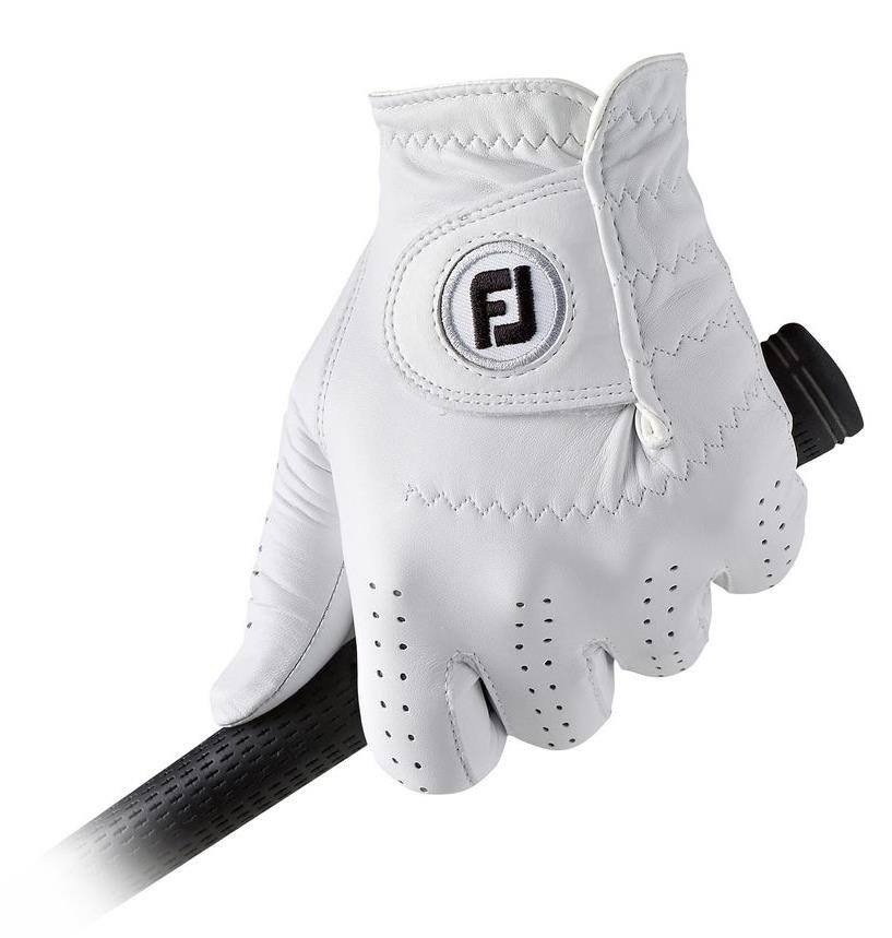 Footjoy FootJoy CabrettaSof Cadet Pearl pánska golfová rukavica, biela