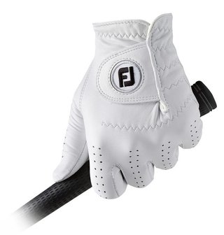 Footjoy FootJoy CabrettaSof Cadet Pearl pánska golfová rukavica, biela