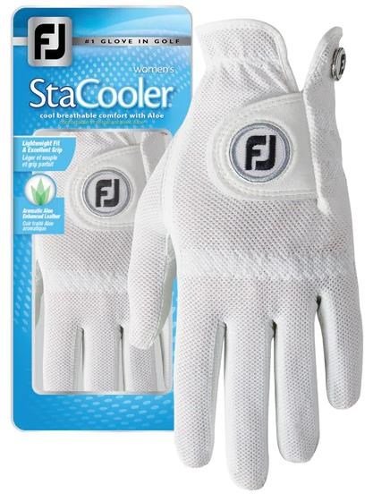 FootJoy StaCooler dámska golfová rukavica, biela