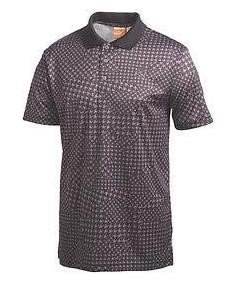 Puma New Wave Camo detské polo, čierne