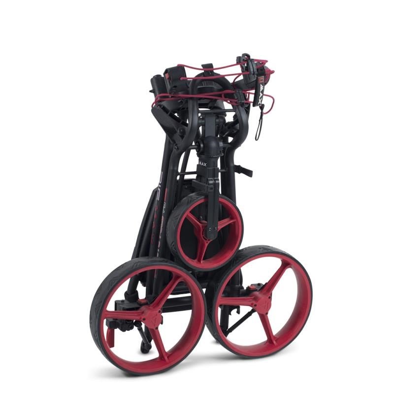 Big Max Autofold FF tlačný vozík, phantom black/red