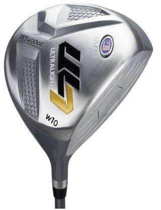 U.S. Kids Golf UL7-63 (160cm) W10 5-Club juniorský golfový set, oceľ/grafit + stand bag, tmavomodrý