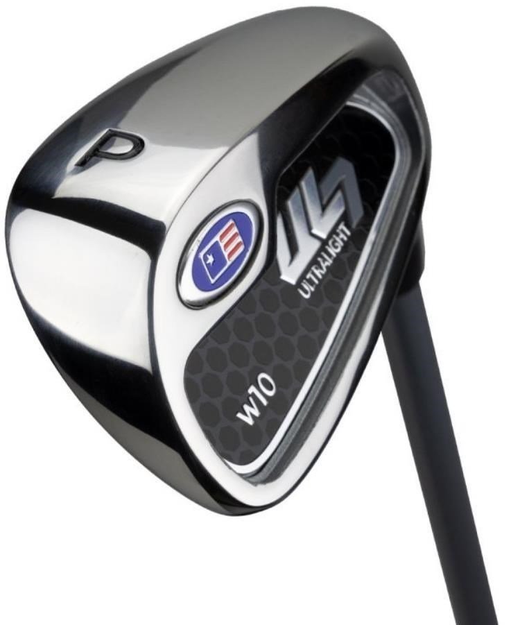 U.S. Kids Golf UL7-63 (160cm) W10 5-Club juniorský golfový set, oceľ/grafit + stand bag, tmavomodrý