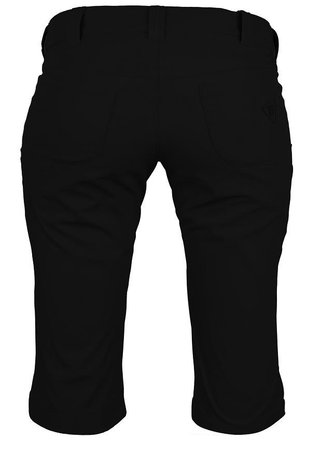 Tony Trevis ladies 3/4 pants dámske nohavice, čierne