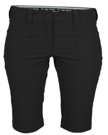 Tony Trevis Slim Fit dámske kraťasy, tmavo sivé