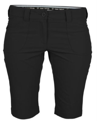 Tony Trevis Slim Fit dámske kraťasy, tmavo sivé