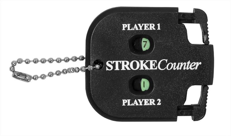 Longridge 2 Player Stroke Counter počítadlo, čierna