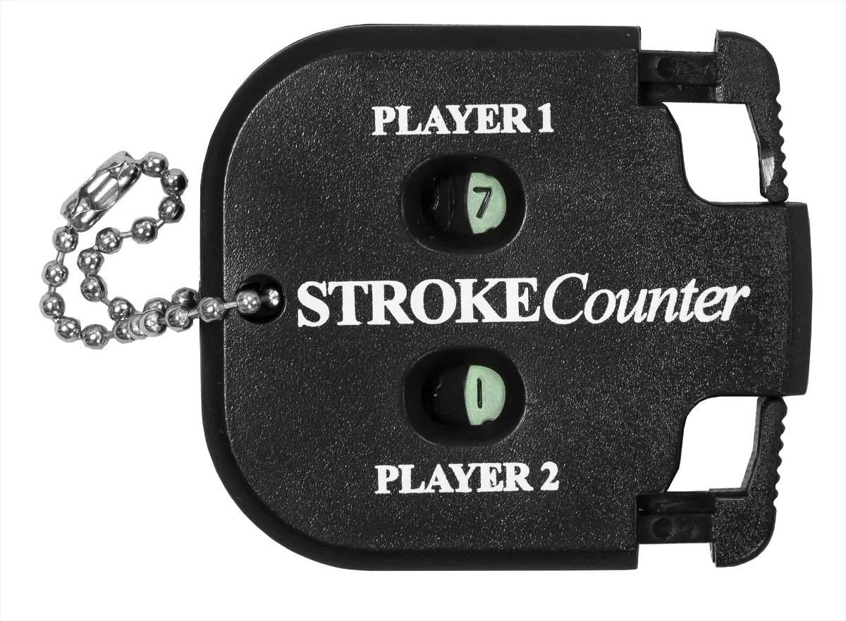 Longridge 2 Player Stroke Counter počítadlo, čierna