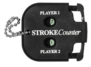 Longridge 2 Player Stroke Counter počítadlo, čierna