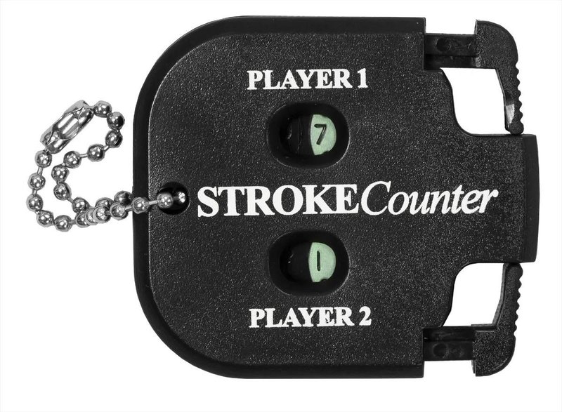 Longridge 2 Player Stroke Counter počítadlo, čierna
