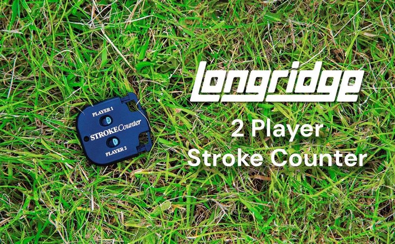 Longridge 2 Player Stroke Counter počítadlo, čierna