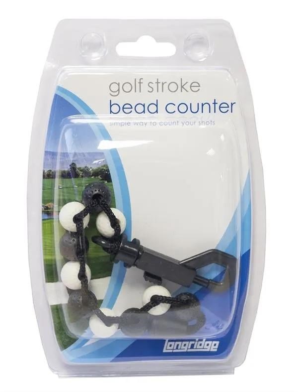 Longridge Bead Stroke Counter počítadlo, čierna