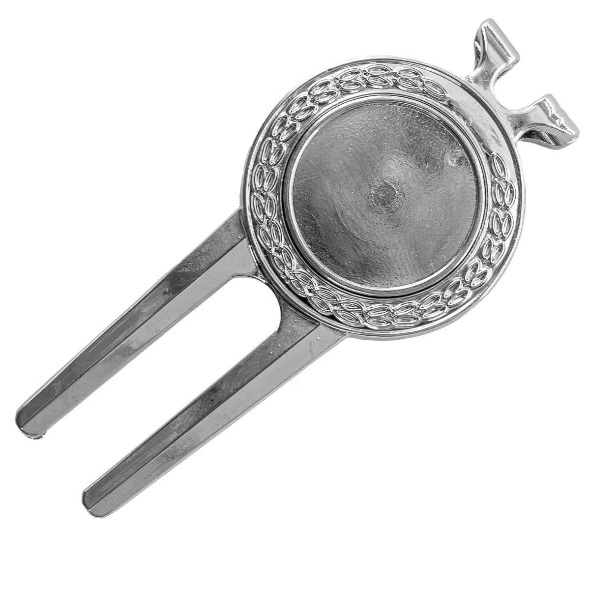 Longridge Laurel Pitchfork And Clip vypichovátko, stříbrná