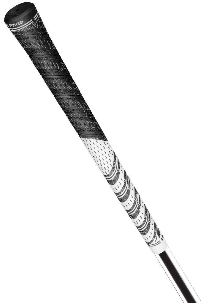 Golf Pride Decade MultiCompound Cord grip, Midsize, biely