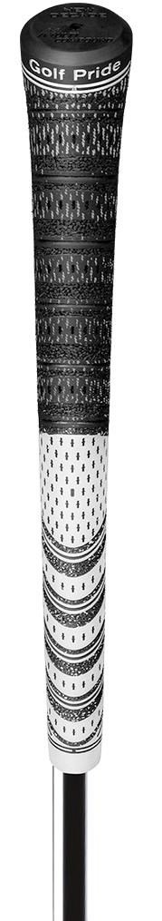 Golf Pride Decade MultiCompound Cord grip, Midsize, biely