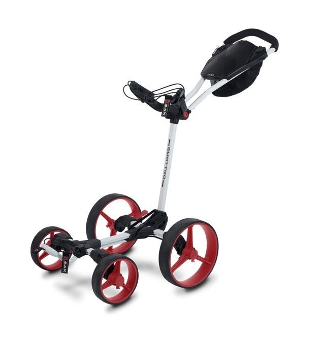 Big Max Blade Quattro manuálny vozík, bielo-červený