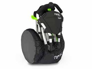 Clicgear Rovic RV1C/RV1S kryt kolies, čierny